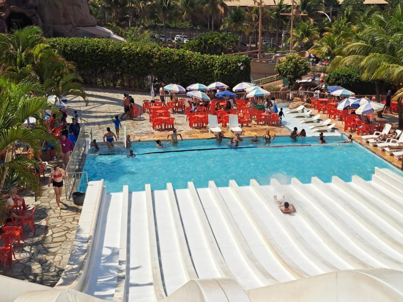 Piazza Diroma Hotel - Acqua Park E Splash Caldas Novas Eksteriør billede